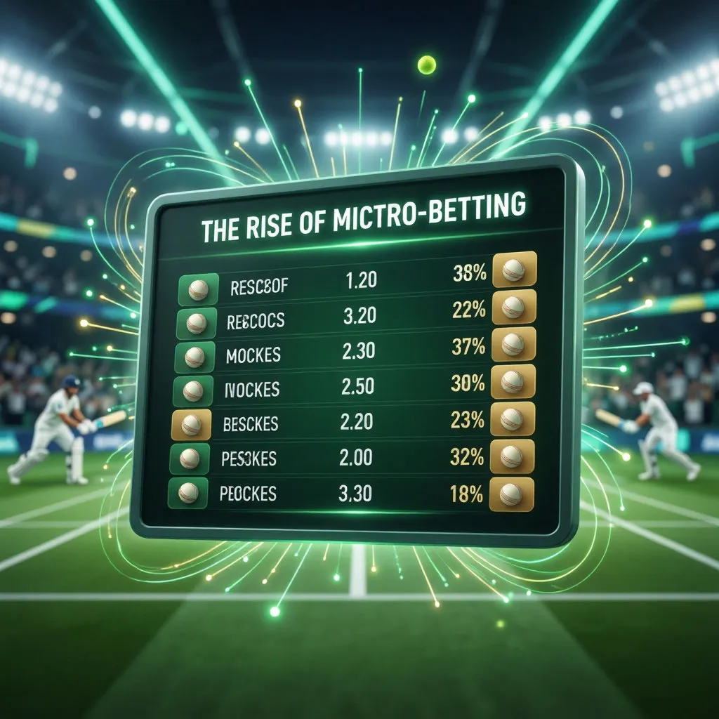 The Rise of Micro-Betting: How to Bet on Every Ball in Cricket and Every Point in Tennis